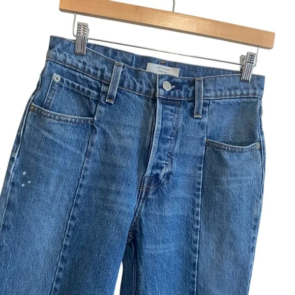 Levi's Altered Straight Mid Rise Button Fly Blue Jeans Size 27